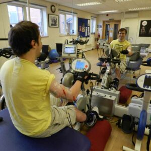 General Purpose aids being used in rehab. Adaptive gym equipment. Suitable for reduced hand function: tetra, quad, cerebral palsy, SCI, spinal cord injury, limb difference, stroke and more.