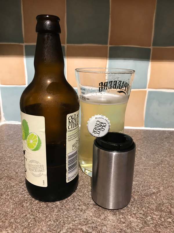 The automatic bottle opener is a gadget to help you remove crown caps from bottles