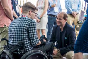 Gareth meets Ed at British House