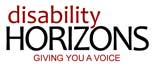 Disability horizons logo - an online community for disabled people