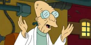 Professor Farnsworth from 'Futurama'