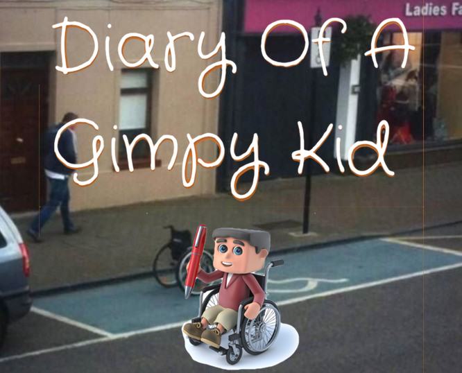 Diary of a Gimpy Kid entry