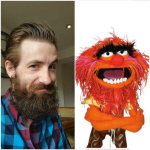 Gareth compares himself to a muppet!