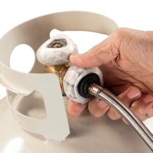 luv handles can also be used on other knobs like propane bottles