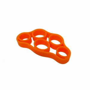 The orange finger exercising tool is the strongest