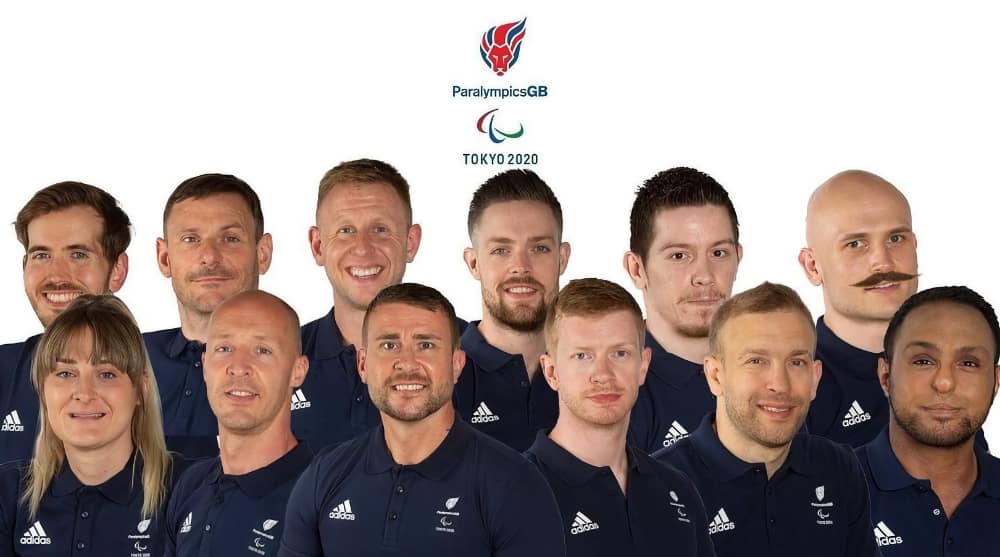 The wheelchair rugby team for the 2020 Paralympics