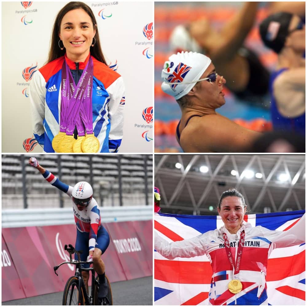 Sarah Storey has won 28 medals in her Paralympic career