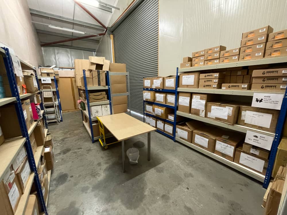 The new active hands store room