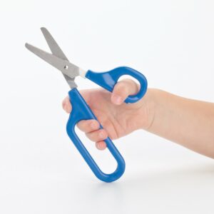 Long Loop Child Scissors Right (Blue)