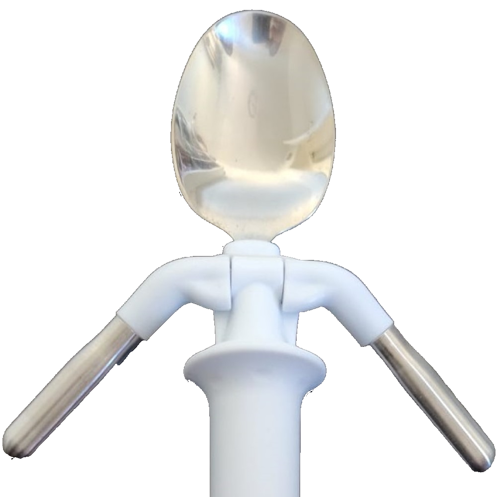 The ELISpoon is a stabilising spoon that eliminates shaking