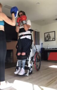 boxing with spinal cord injury