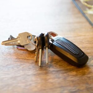smallest black grip strip to give more grip on your car key fob