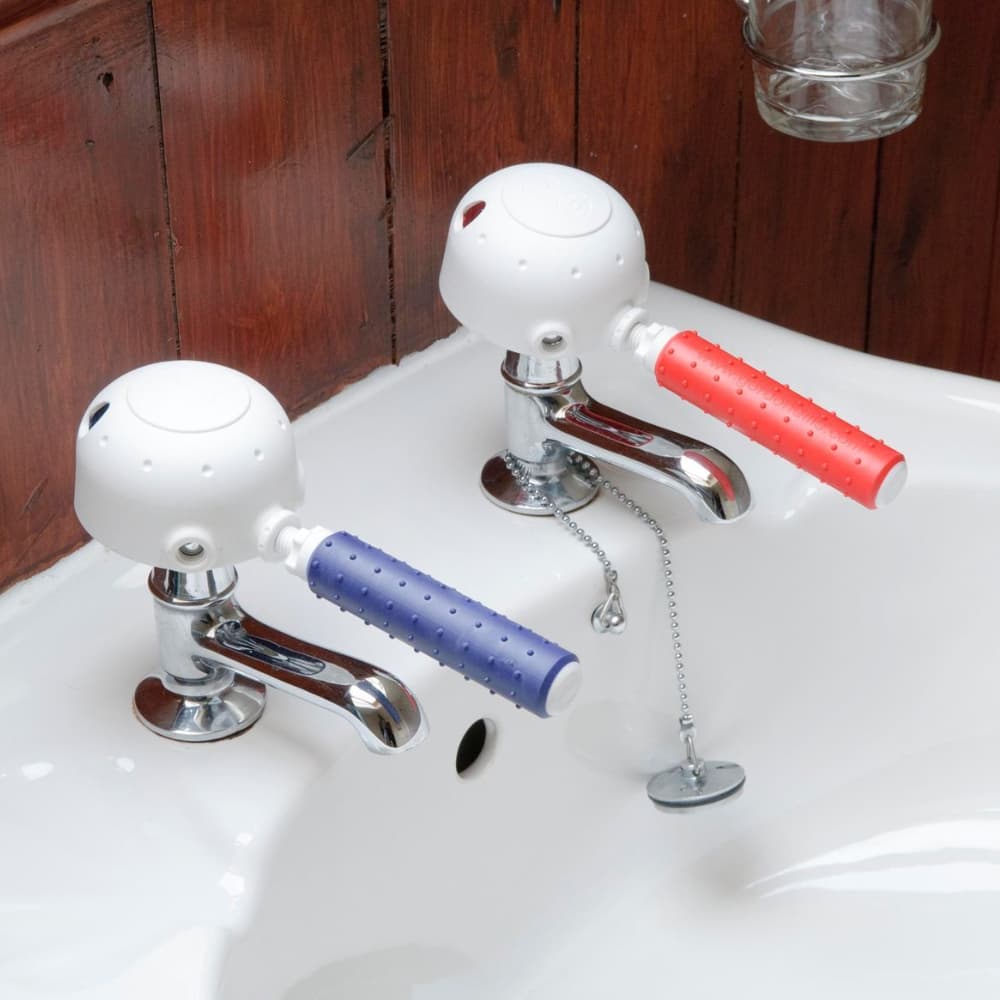 tap turners fitted to a bathroom sink