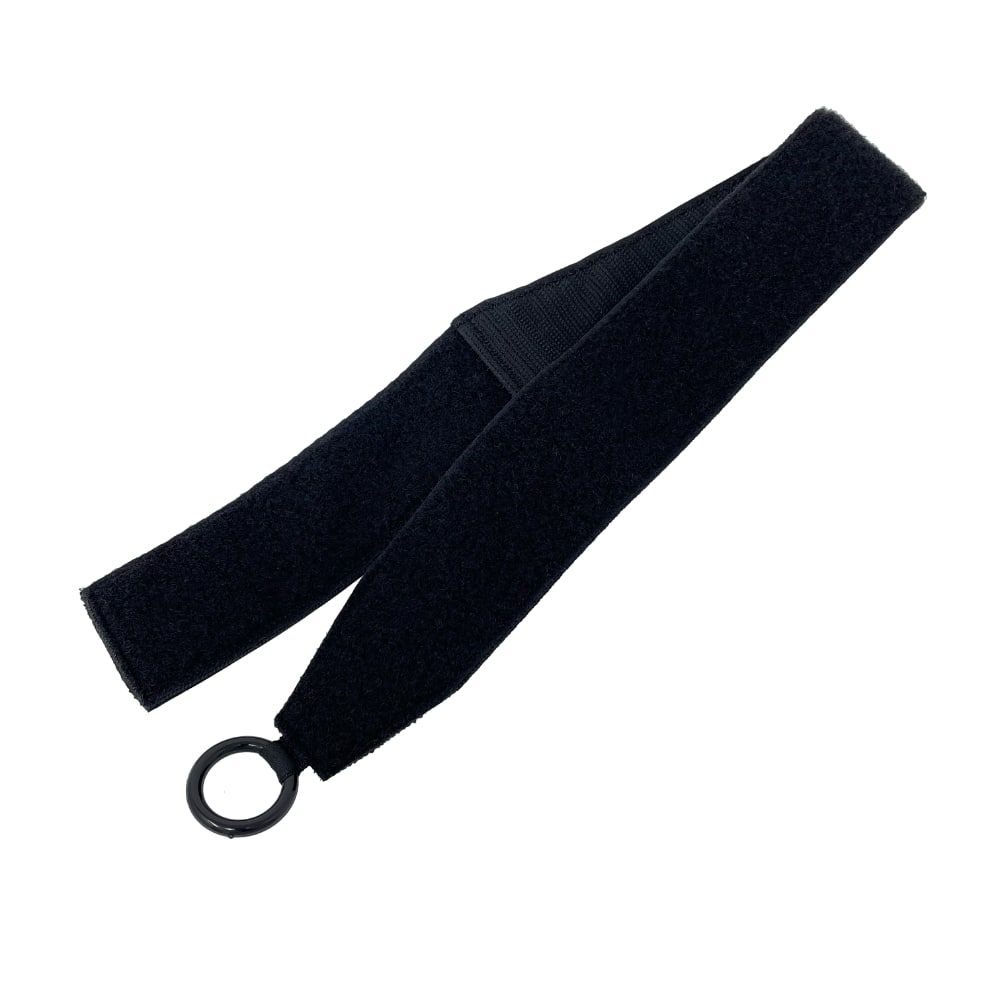 The webbing strap for the angled aid is lighter and we recommend getting this one if you don't need to push a wheelchair at the same time.