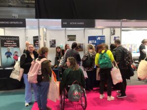 Active Hands busy at the OT show exhibition in 2022