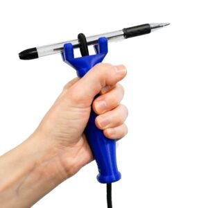 functional hand gripping aid used with a pen