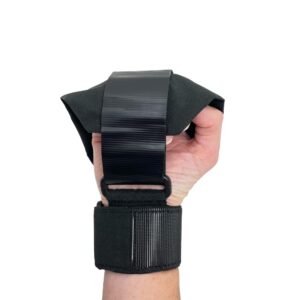 The lite aid pulls your hand into a gripping shape allowing you to get a safe hold on items.