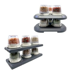 Two options of trays for the FinaMill pods - rectangular or triangular