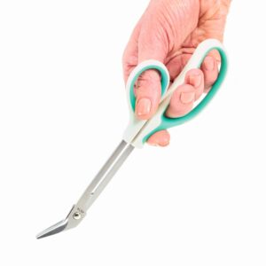 long reach nail scissors in hand