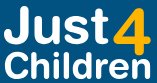 Logo for the Just 4 Children charity