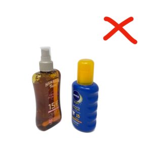 The EasySpray will not stick to bottles that are oval or rectangular in shape