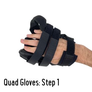 Step 1 - insert your hand into the glove