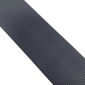 50mm black polyester webbing