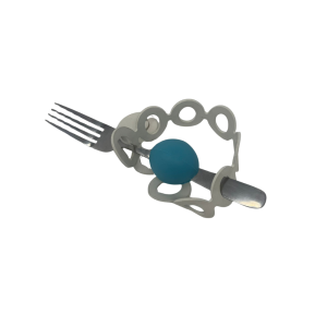 Gripo ball and strap on fork