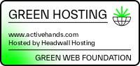 Active Hands is committed to using Green Energy for our website hosting
