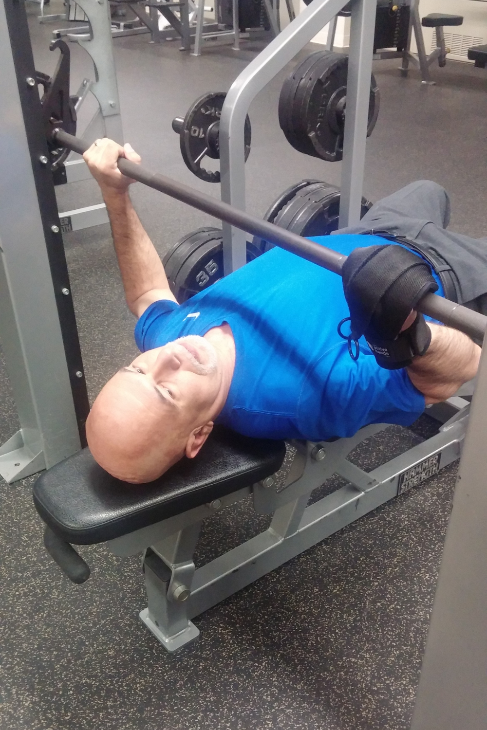 Jose, who is a stroke survivor exercises using his Active Hands General Purpose aid