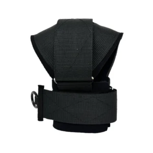 The Heavy Duty General Purpose gripping aid uses a thicker webbing and metal buckles