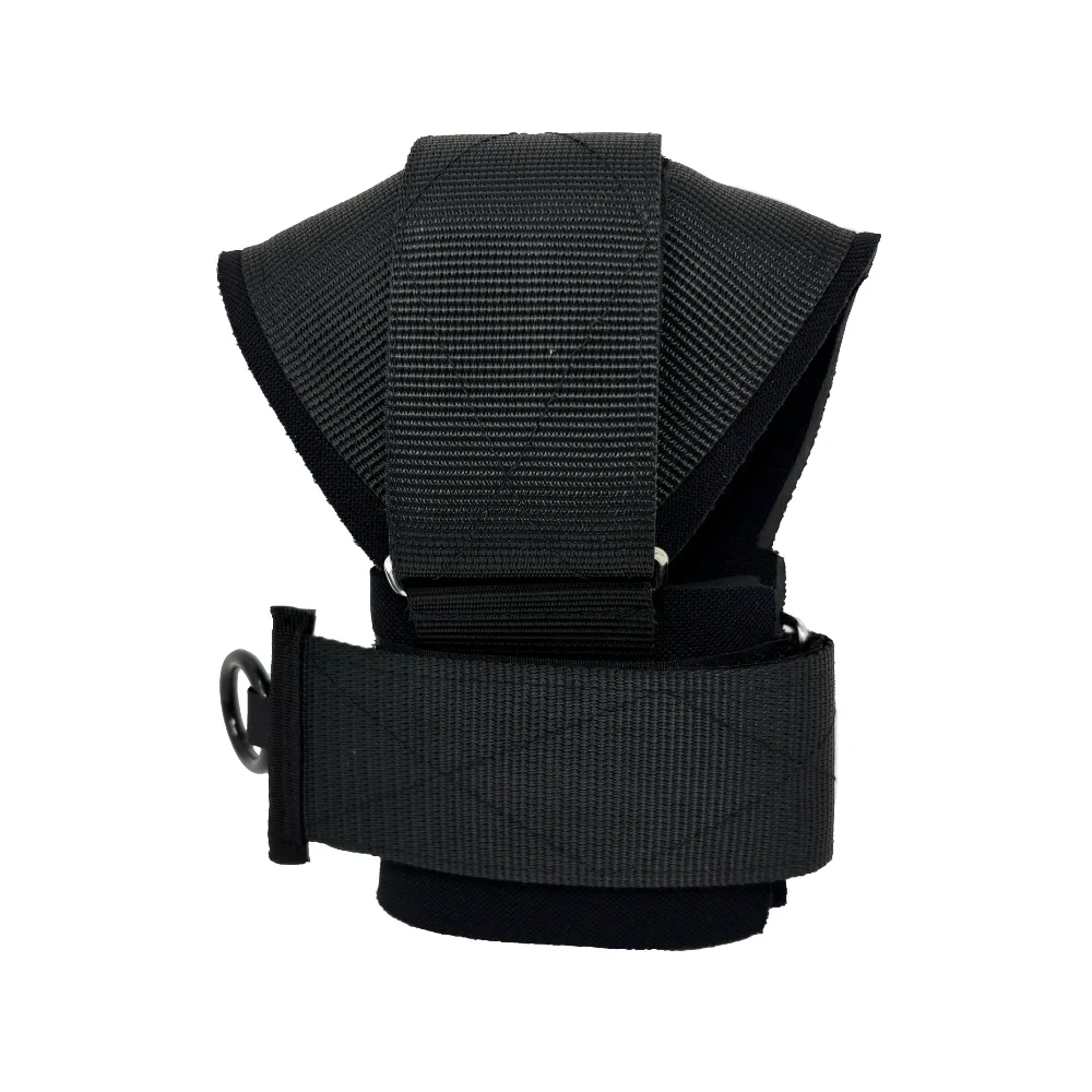 The Heavy Duty General Purpose gripping aid uses a thicker webbing and metal buckles