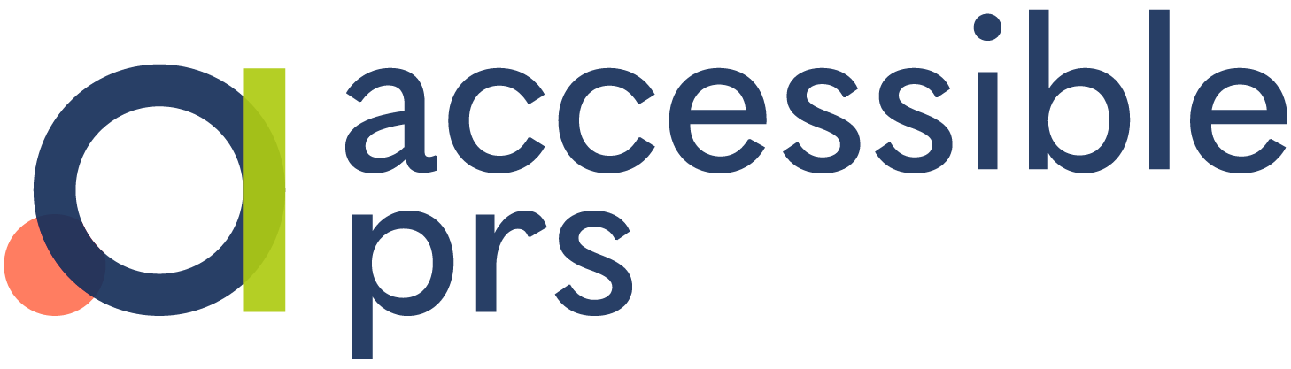 accessible PRS logo