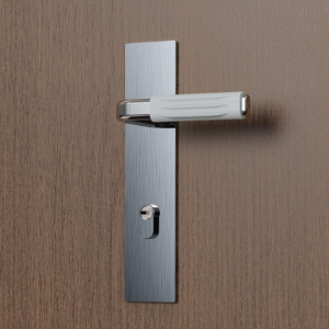 door handle cover on door