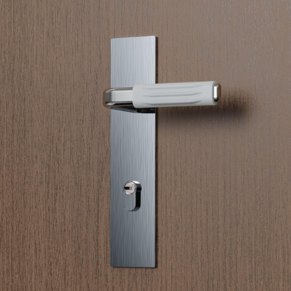 door handle cover on door