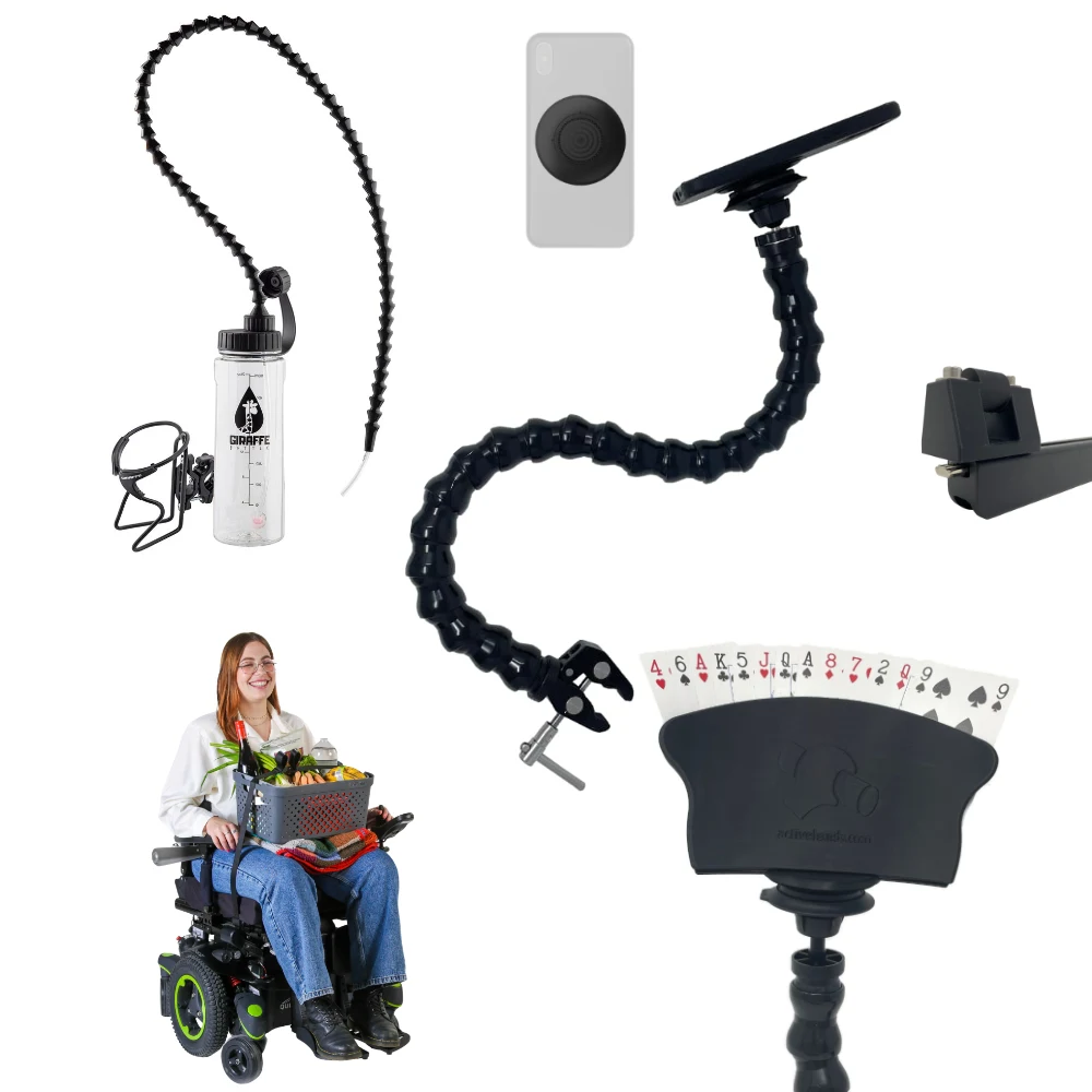 All the accessories that will work with your power wheelchair
