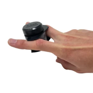 If you have large hands you can use two fingers to hold the P'KUP adaptor, if not use a finger and thumb
